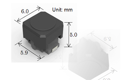 TACT Switch™ 柔軟觸感表面貼裝型“SKPS系列”
